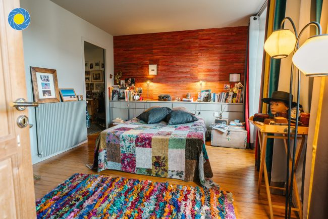 Chambre avec du style pour agence immobilière